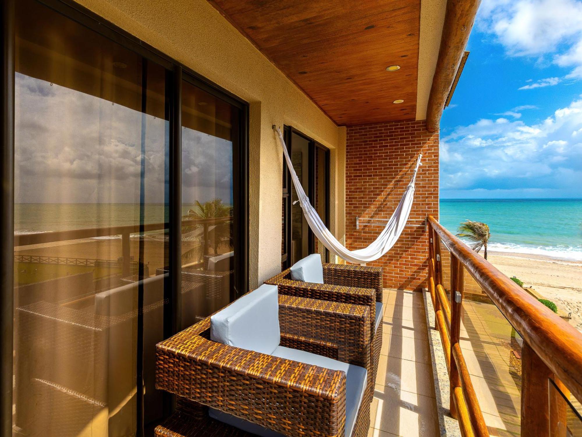 Beach Front Varandas Do Mar 컴부코 객실 사진