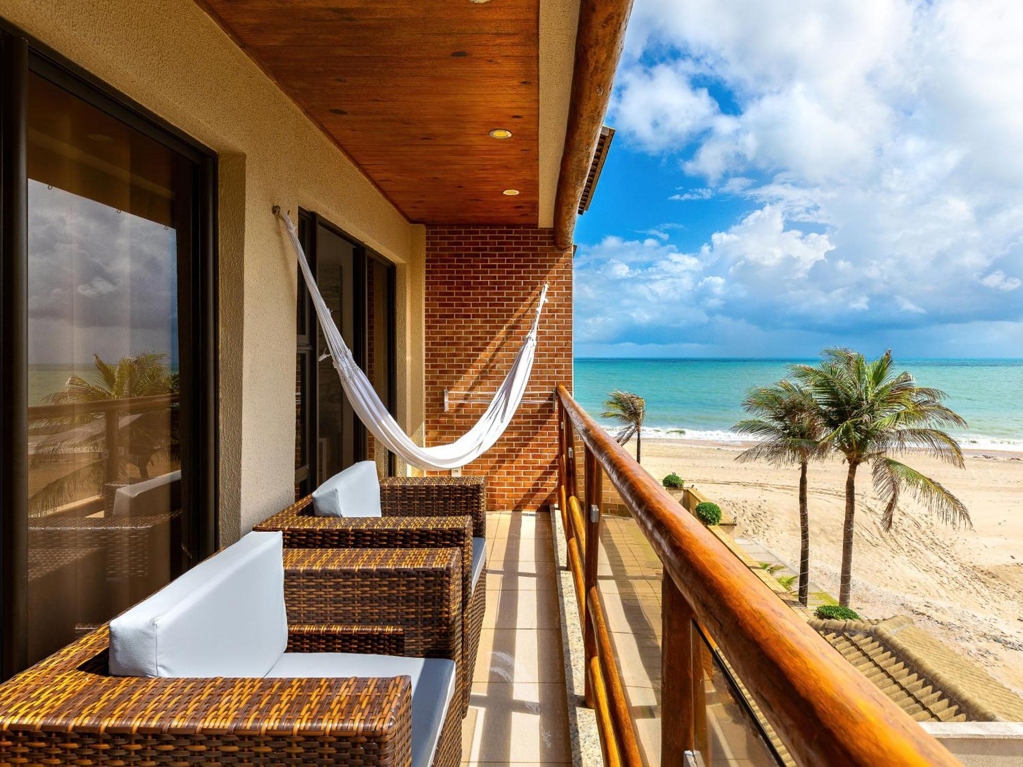Beach Front Varandas Do Mar 컴부코 객실 사진